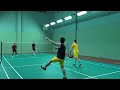 🏸 30-year-old Men's Doubles Beginner Trying to IMPROVE in Badminton | Game #007