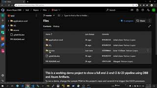 Using Azure DevOps CI/CD pipelines to build a zOS Cobol application