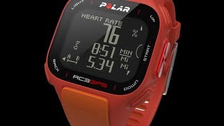 New Polar RC3 GPS Watch In Orange