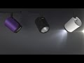 lamp 83 flow spotlight product design and cgi product promo video altera tasarim