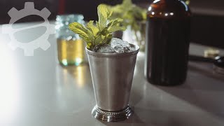 Ariel Makes a Cold Brew Mint Julep