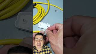 Cómo ponerle un apagador a una #extension #Electrica #armandoconarmando #electricidad #fase #clavija