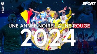 2024 : Une année noire-jaune-rouge ! - Le récap de l'année sportive belge