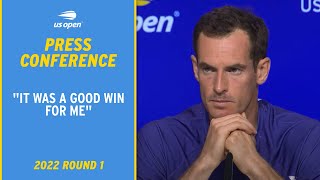 Andy Murray Press Conference | 2022 US Open Round 1