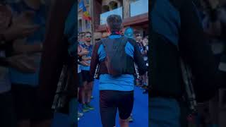 When more than 300 athletes welcome you on the finish line 🥹 Trail Andorra 100 by UTMB