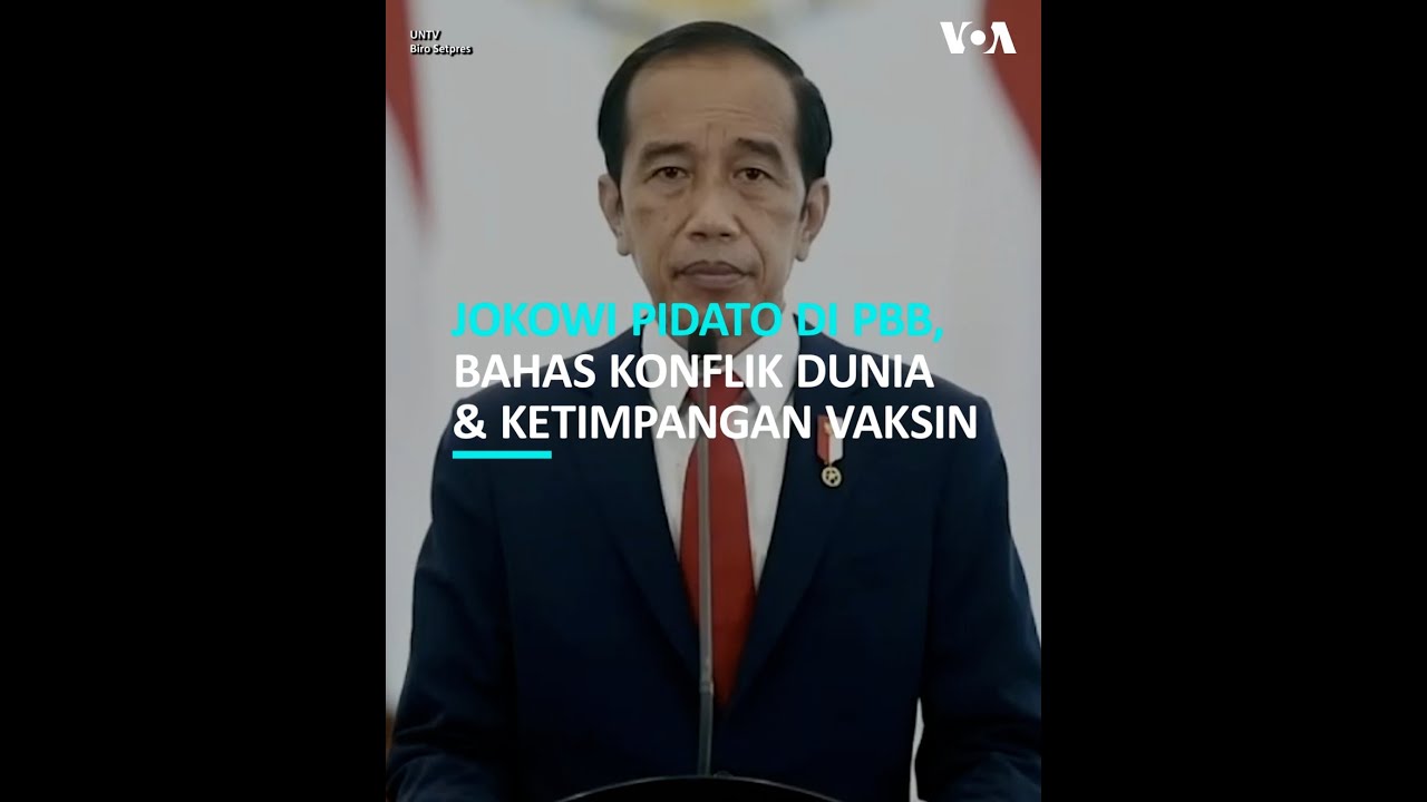 Jokowi Berpidato Di Sidang Umum PBB - YouTube