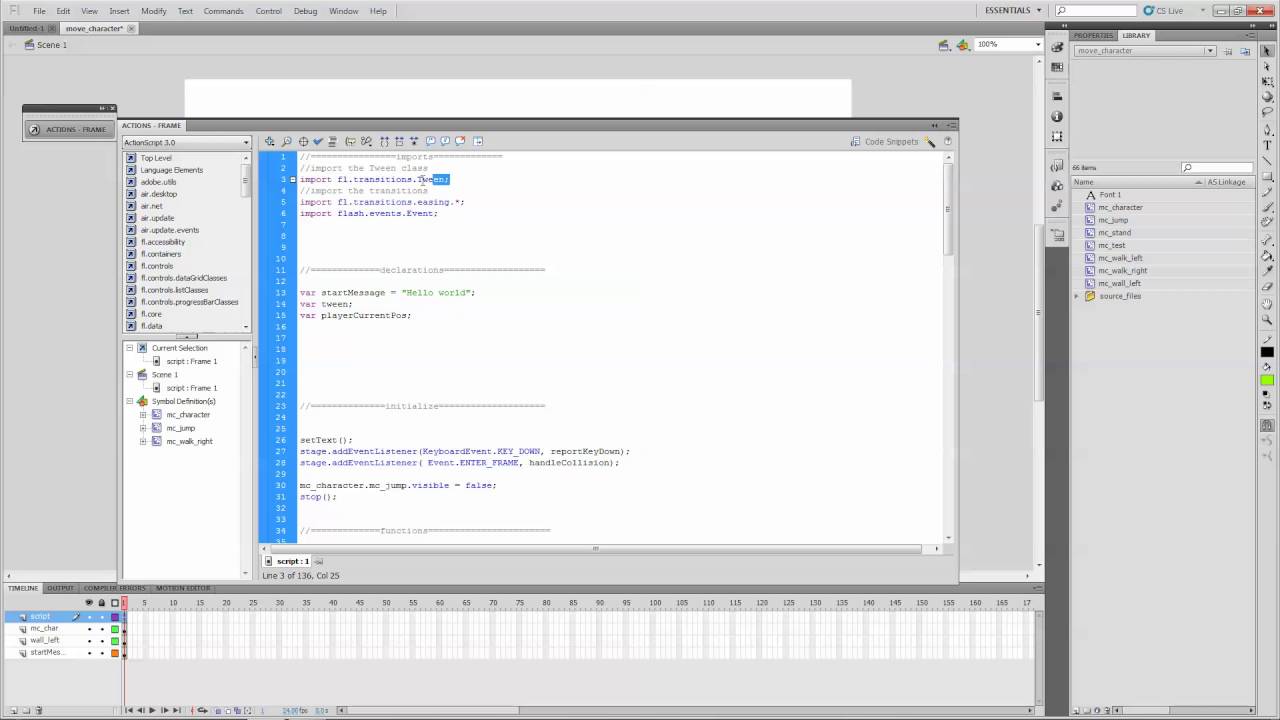 Flash Actionscript 3.0 - YouTube