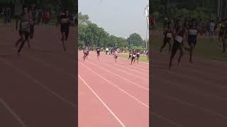 100m open Delhi state All #race #athletics time 11:00 second complete.