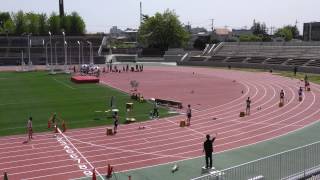 20170430群馬高校総体中北部地区予選男子400m3組