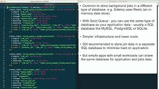 How to use Rails Active Job with Solid Queue for background jobs