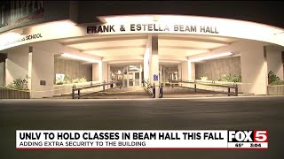 UNLV announces reopening of Beam Hall for fall semester