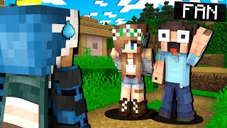 HO SORPRESO UN FAN ENTRANDO NEL SUO MONDO - MINECRAFT ITA