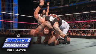 FULL MATCH - Randy Orton & Roman Reigns vs. Braun Strowman & Bray Wyatt: SmackDown, October 8, 2015