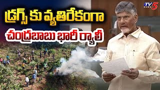 డ్రగ్స్ కు వ్యతిరేకంగా...CM Chandrababu To Hold Huge Rally Against DRUGS | AP Assembly Session | TV5