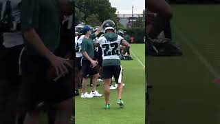 Lane Johnson, Landon Dickerson, and More Are Ready to Play #shorts #practice #philadelphiaeagles