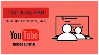 CCC' 09 J1 ISBN (Java Solution)