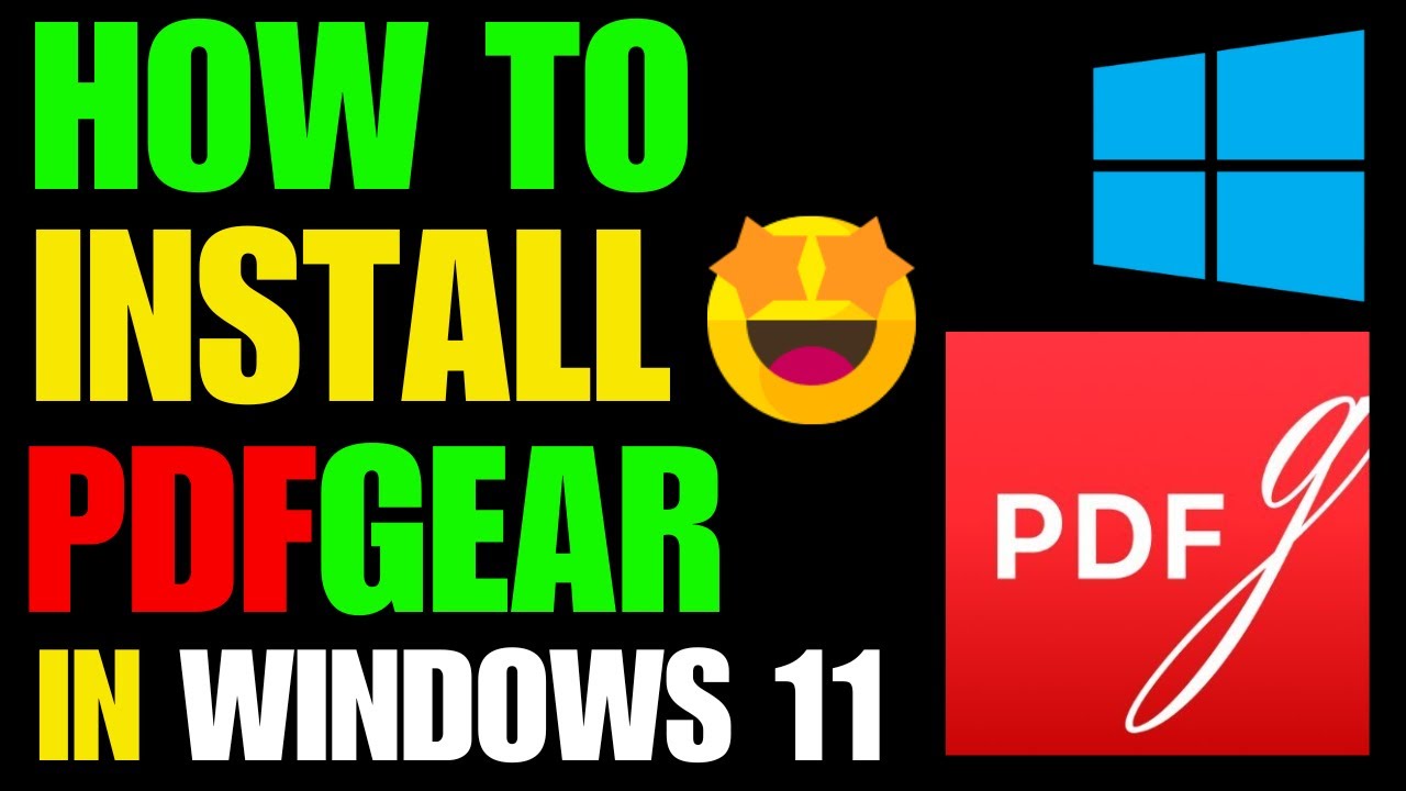 Setup Pdfgear How To Download And Install Pdfgear In Windows 11