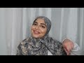 hijab haul trying on lala hijabs for the first time my honest review