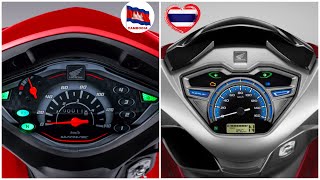 Wave 125i 2023 Thailand និង Wave 110i 2022 Cambodia តើបងប្អូនរើសមួយណា?