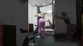 Back workout / back muscles / back day / resistance band workout / 弹力带运动 / 背肌训练 / 女生背肌训练