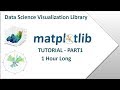 Python Matplotlib Complete Tutorial for Beginners - Part 1 | Visualization with Python, Matplotlib