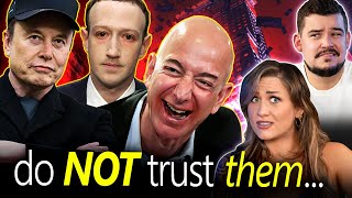 The Billionaire Crime Files: The Dark Truth Behind Bezos, Musk, Thiel & Zuck