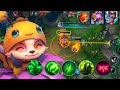 Powerful Tank-Steal Teemo / Teemo Gameplay S14