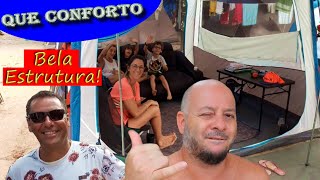 Ótima estrutura de camping - Família direto dos Estados Unidos