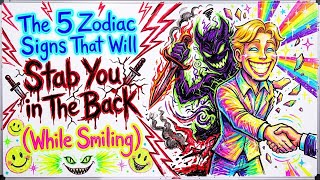 The 5 Zodiac Signs That Will Stab You in The Back While Smiling