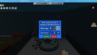 Donate your turpentine to the wind shrine