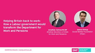 How a Labour government would transform the Department for Work and Pensions | SMF