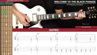 Welcome To The Black Parade Guitar Cover My Chemical Romance 🎸|Tabs + Chords|