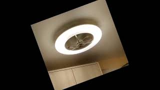 Ceiling Fan Doshisha (Japan) LuminousLED DCEA-12CL Ceiling Fan 風扇燈 / 吊扇燈 @ 燈堂入室 Indoor Lighting