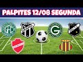 PALPITES DE FUTEBOL PARA O DIA 12 08 2024 SEGUNDA ( bilhete pronto )