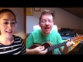 Mimi & Hrvoje - Lucky (ukulele cover - originally performed by Jason Mraz and Colbie Caillat)