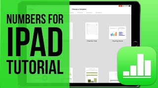 Numbers for iPad Tutorial 2019
