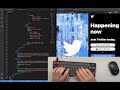 ASMR Programming - Twitter Login Page - No Talking