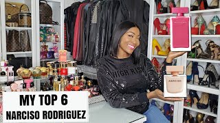 TOP 6 NARCISO RODRIGUEZ FRAGRANCES| PERFUME COLLECTION PT. 1| AITHEGREAT|AI_THEGREAT