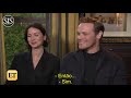 legendado elenco de outlander em entrevista para a et