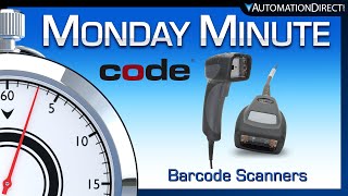 CODE Barcode Scanners from AutomationDirect
