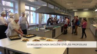 Dobeles novada skolēni izvēlās profesijas