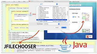 GUI JAVA - Then Save in DATABASE - AND FINALLY JTABLE - ImageIcon - Part 5