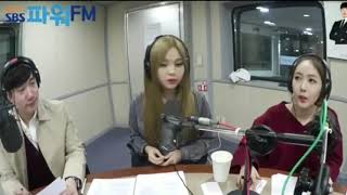 Girl group close with Mamamoo's Moonbyul Girl group close with Mamamoo's Moonbyul