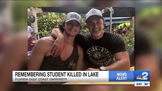 Family mourning loss of FGCU student found dead in campus lake