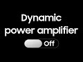 RAN energy saving series - Dynamic power amplifier on/off