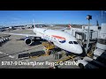 British Airways BA16 Sydney to Singapore B787-9 Business Class Flight Review