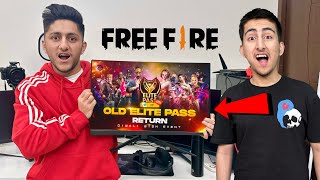 Giting All Elite Pass Bundle To My Brother In Free Fire😍 | Hip Hop Bundle Returns- Garena Free Fire