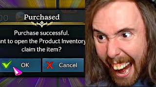 WORST DAY EVER. Asmongold Spends All His Money In Lost Ark