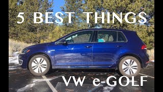 5 Best Things | Volkswagen e-GOLF