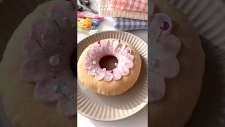 ドーナツのピンクッション作ってみた🍩 #shorts